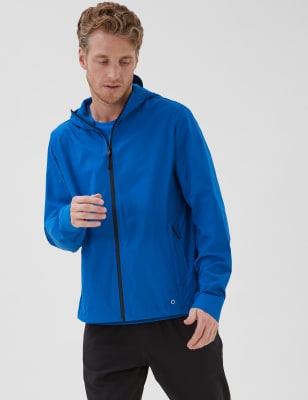 

Mens GOODMOVE Recycled Hooded Jacket - Royal Blue, Royal Blue