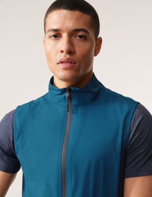 

GOODMOVE Chaleco ligero reciclado con Stormwear™Mens - Blue, Blue