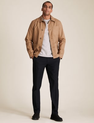 Pure Cotton Utility Jacket - PT