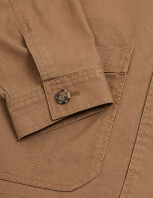 Pure Cotton Utility Jacket