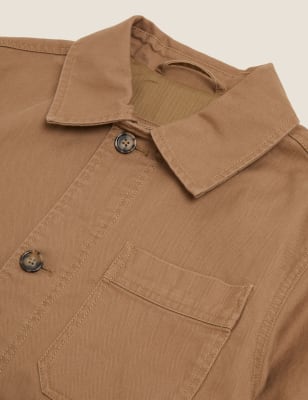 Pure Cotton Utility Jacket