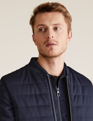  Veste sans manches matelassée élégante - Dark Navy