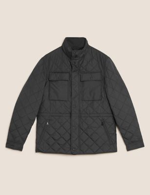 M&S Mens Quilted Jacket with Stormwear 