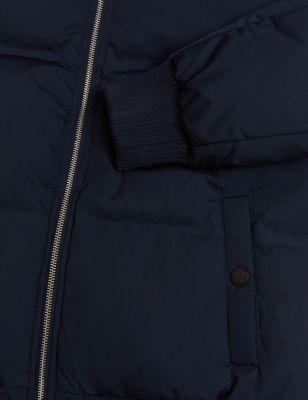 

Mens Autograph Feather and Down Bomber Jacket with Stormwear™ - Navy, Navy