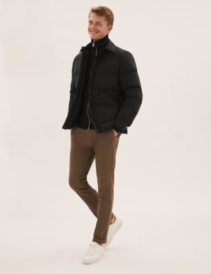

Mens M&S Collection Chaqueta de pluma y plumón - Black, Black