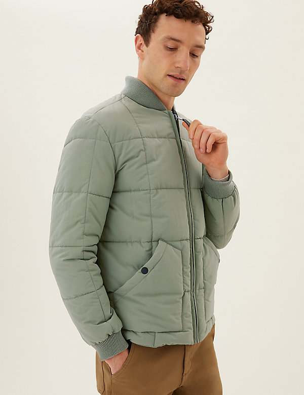 Quilted Bomber Jacket with Thermowarmth™ - CH