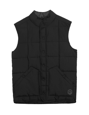 

M&S Collection Chaleco acolchadoMens - Black, Black