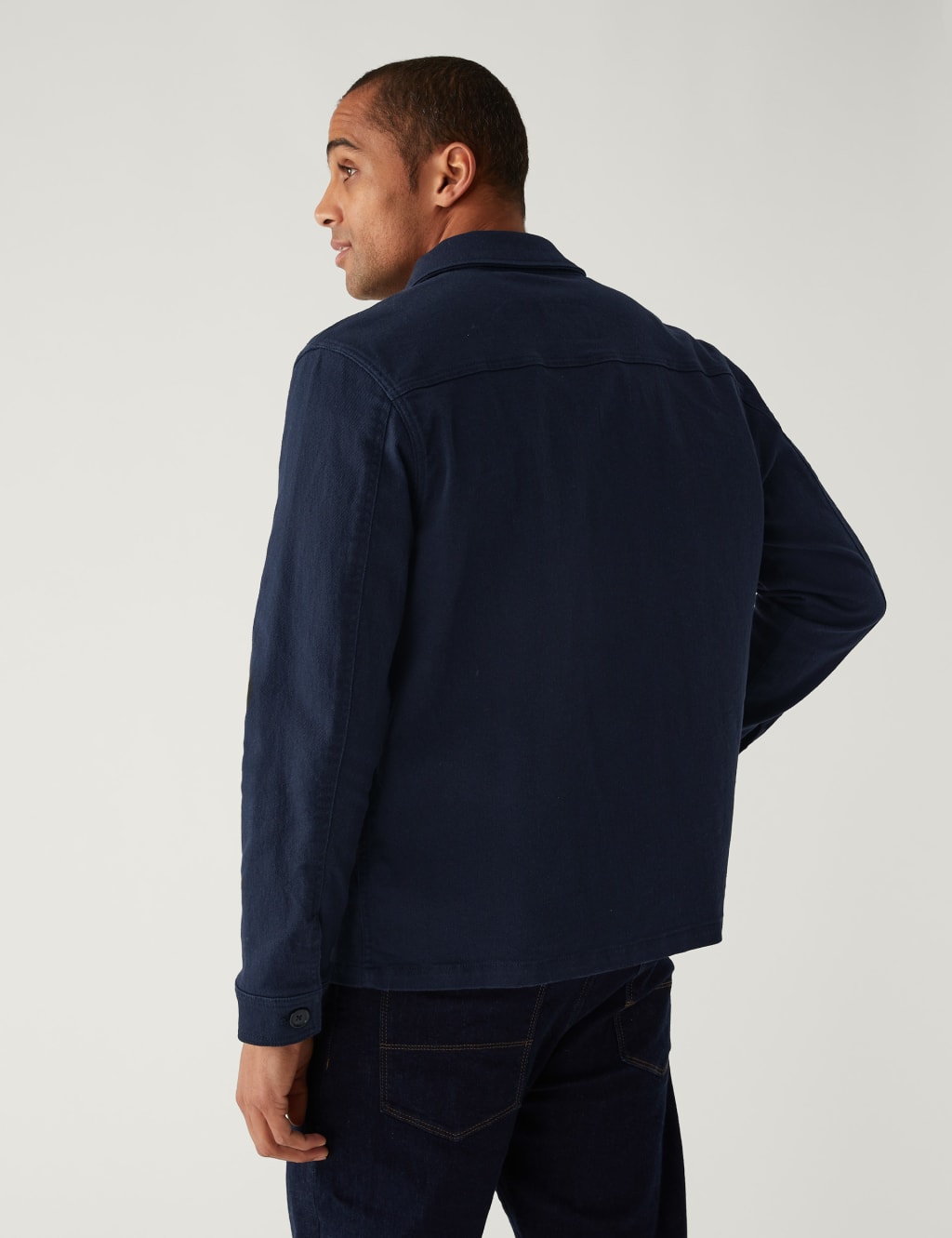 Cotton Rich Lightweight Chore Jacket image 4
