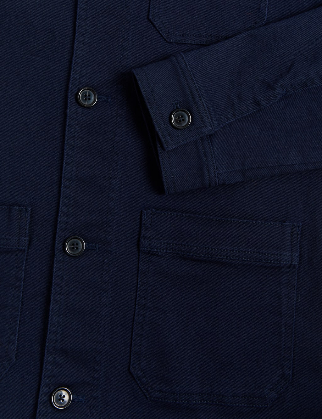 Cotton Rich Lightweight Chore Jacket image 5