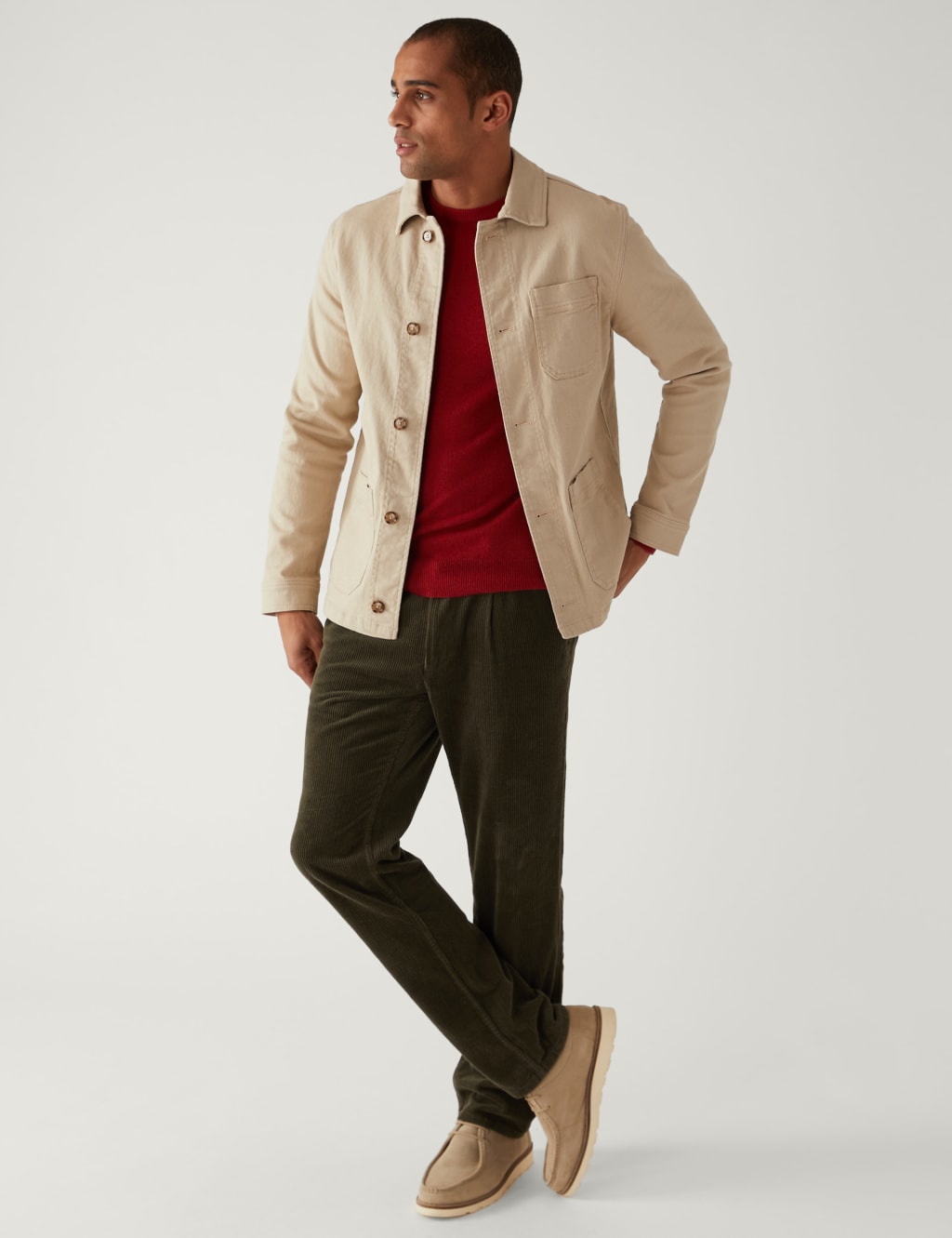 Men's Utility Jackets & Coats M&S