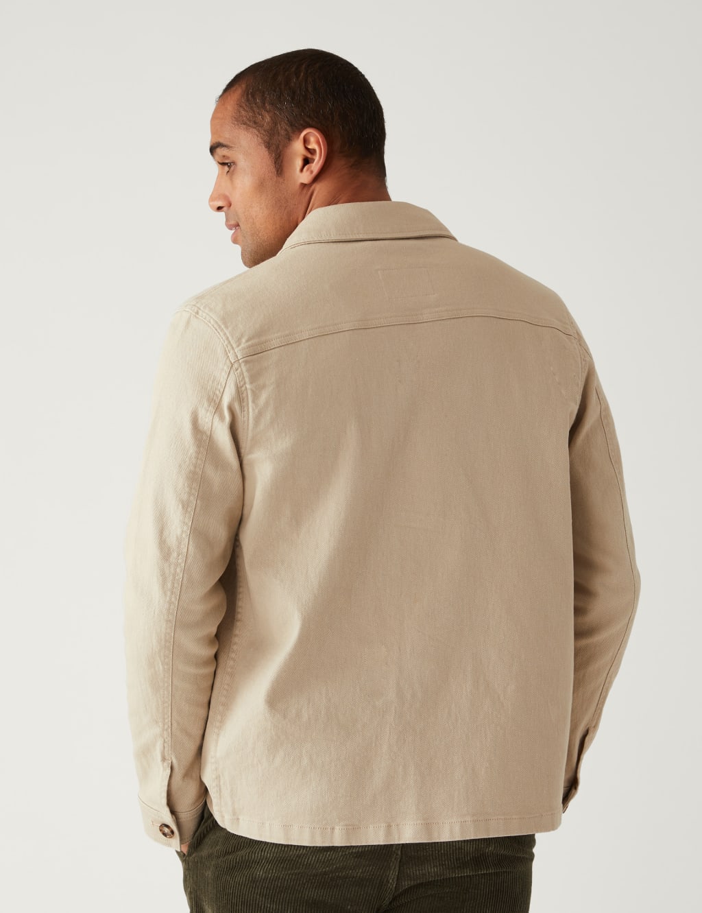 Cotton Rich Lightweight Chore Jacket image 4
