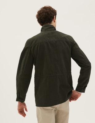 Pure Cotton Utility Jacket