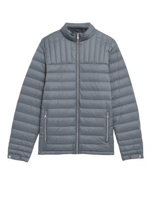 

Mens M&S Collection Puffer Jacket with Stormwear™ - Grey, Grey