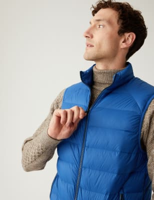 

Mens M&S Collection Feder- und Daunenweste - Cobalt, Cobalt