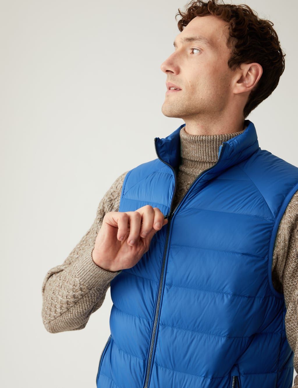 Feather and Down Gilet image 1