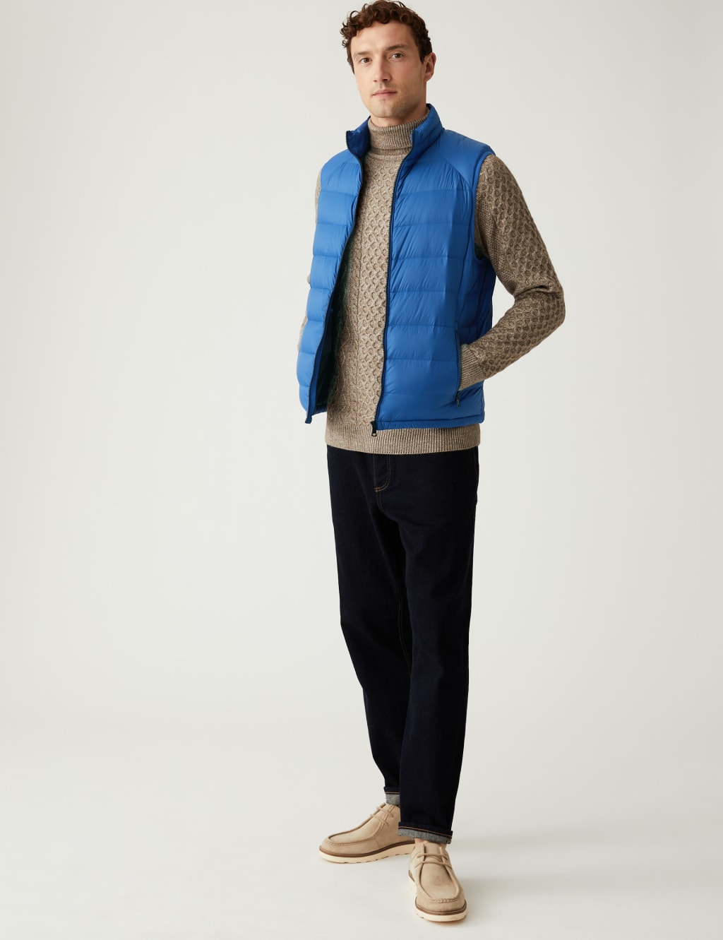 Feather and Down Gilet image 2