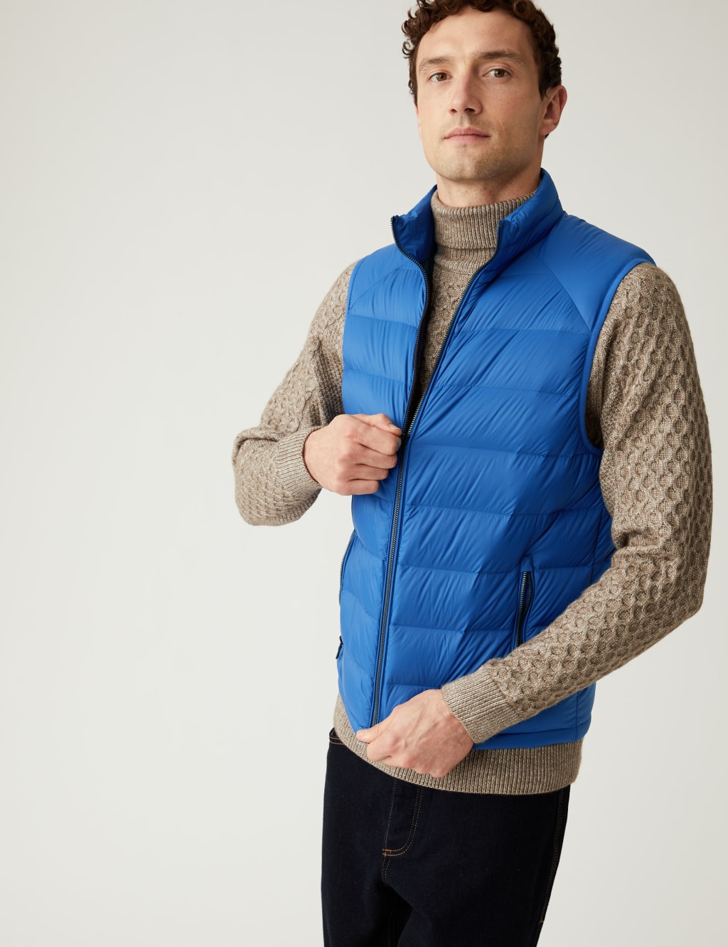 Feather and Down Gilet image 3