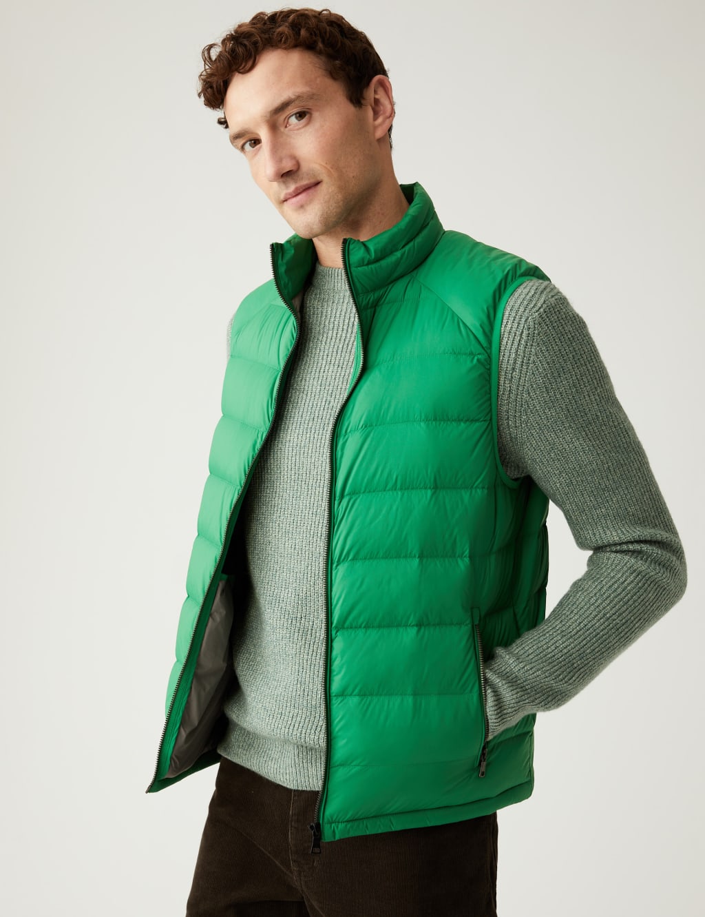 Feather and Down Gilet image 1