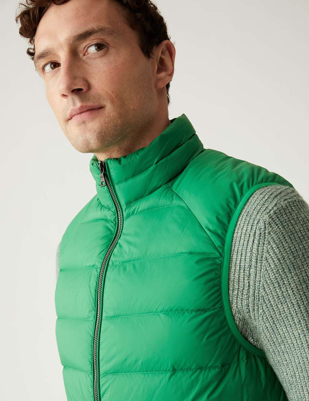 Feather and Down Gilet image 3