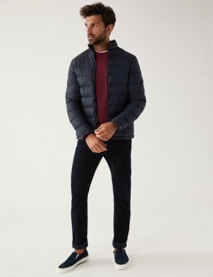 

Mens M&S Collection Feather and Down Puffer Jacket - Navy, Navy