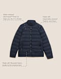 Feather and Down Puffer Jacket
