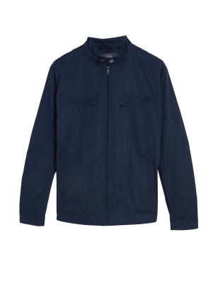 

M&S Collection Chaqueta bikerMens - Navy, Navy