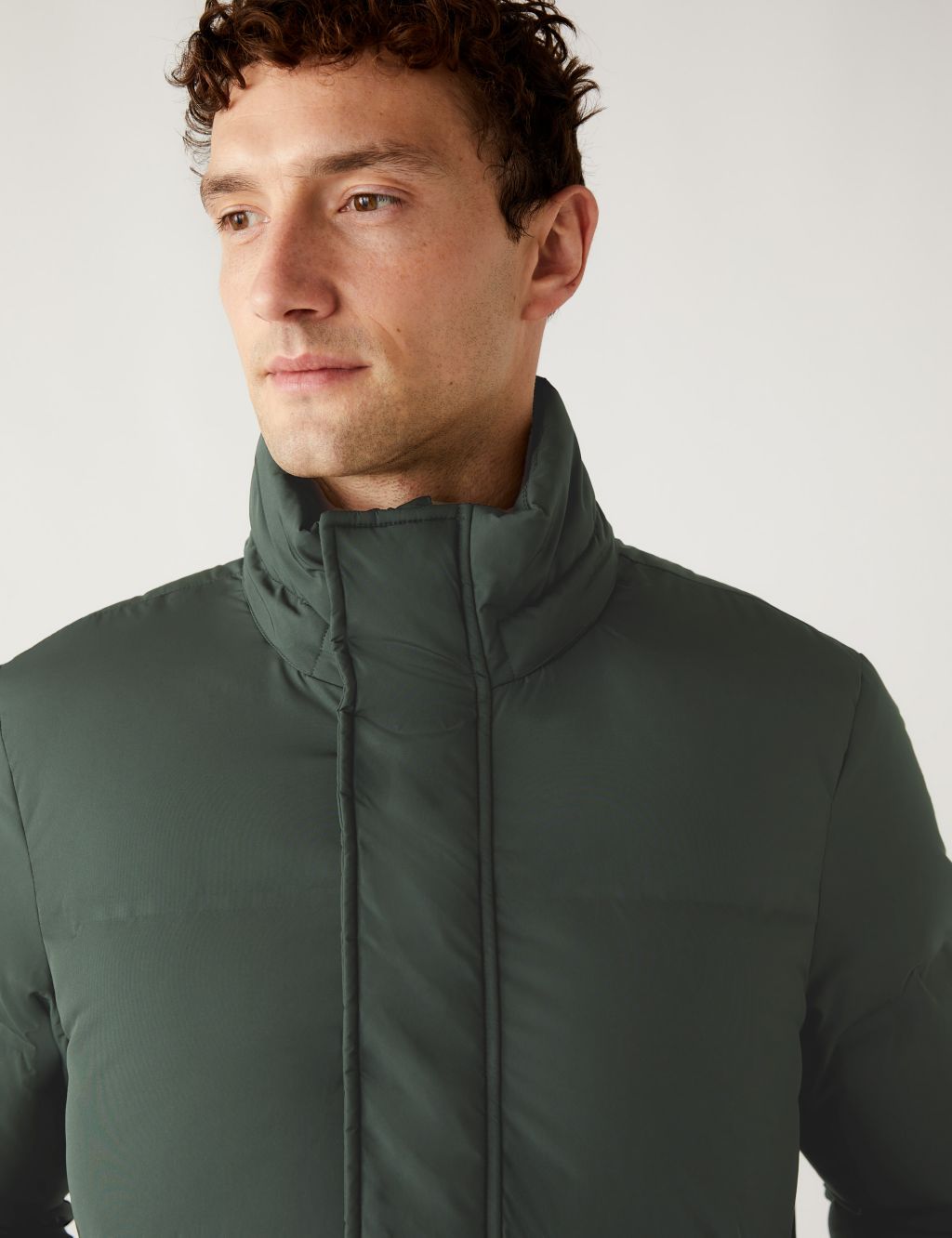 Feather and Down Puffer Jacket with Stormwear™ image 6
