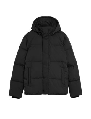 

Mens M&S Collection Feather and Down Puffer Jacket - Black, Black