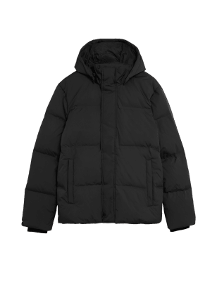 

Mens M&S Collection Feather and Down Puffer Jacket - Black, Black