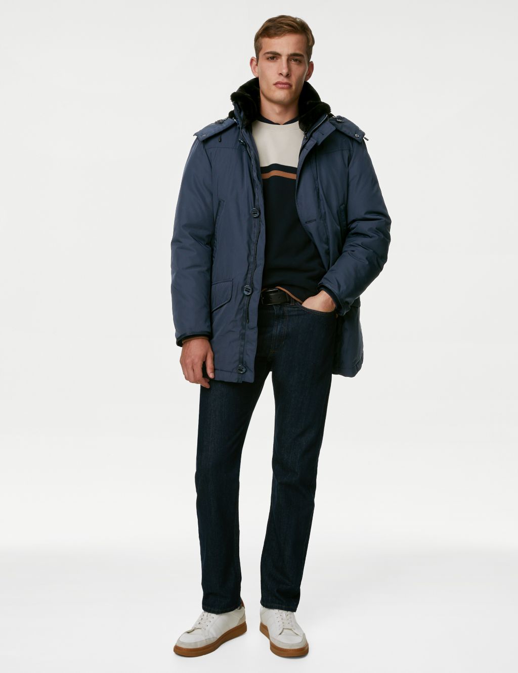 Feather and Down Parka with Stormwear™ image 1