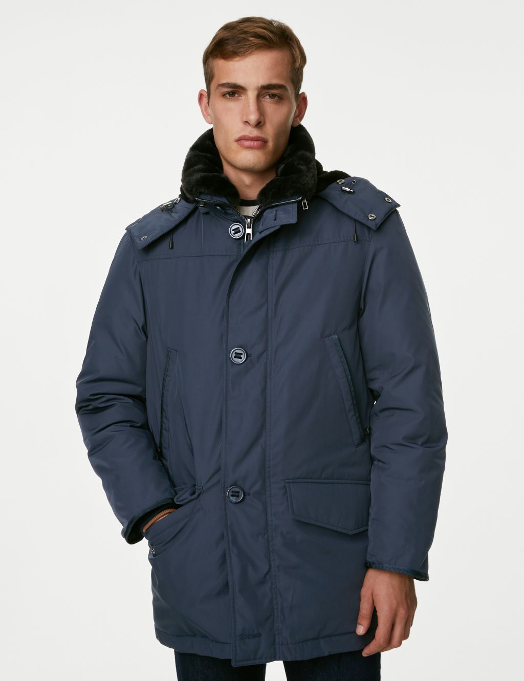 Feather and Down Parka with Stormwear™ image 3