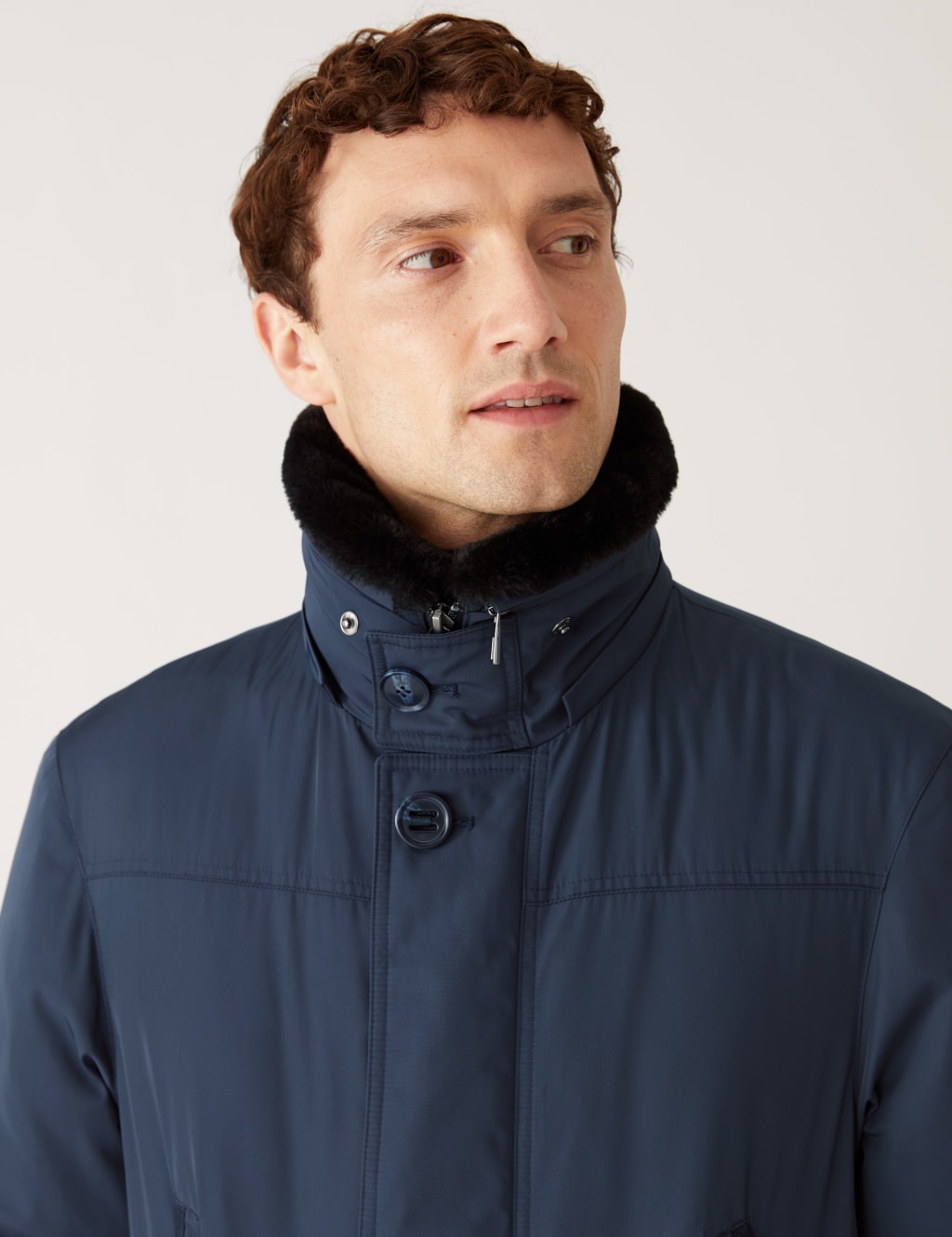 Men's Grey Coats & Jackets M&S