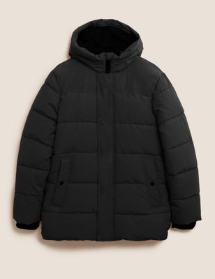 Hooded Puffer Jacket with Thermowarmth™ | M&S KW