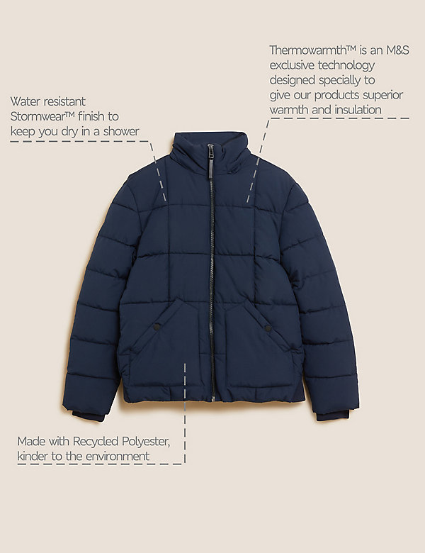 Hooded Puffer Jacket with Thermowarmth™ - AE