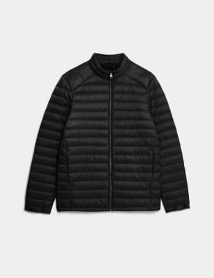 

Mens M&S Collection Feather and Down Puffer Jacket - Black, Black