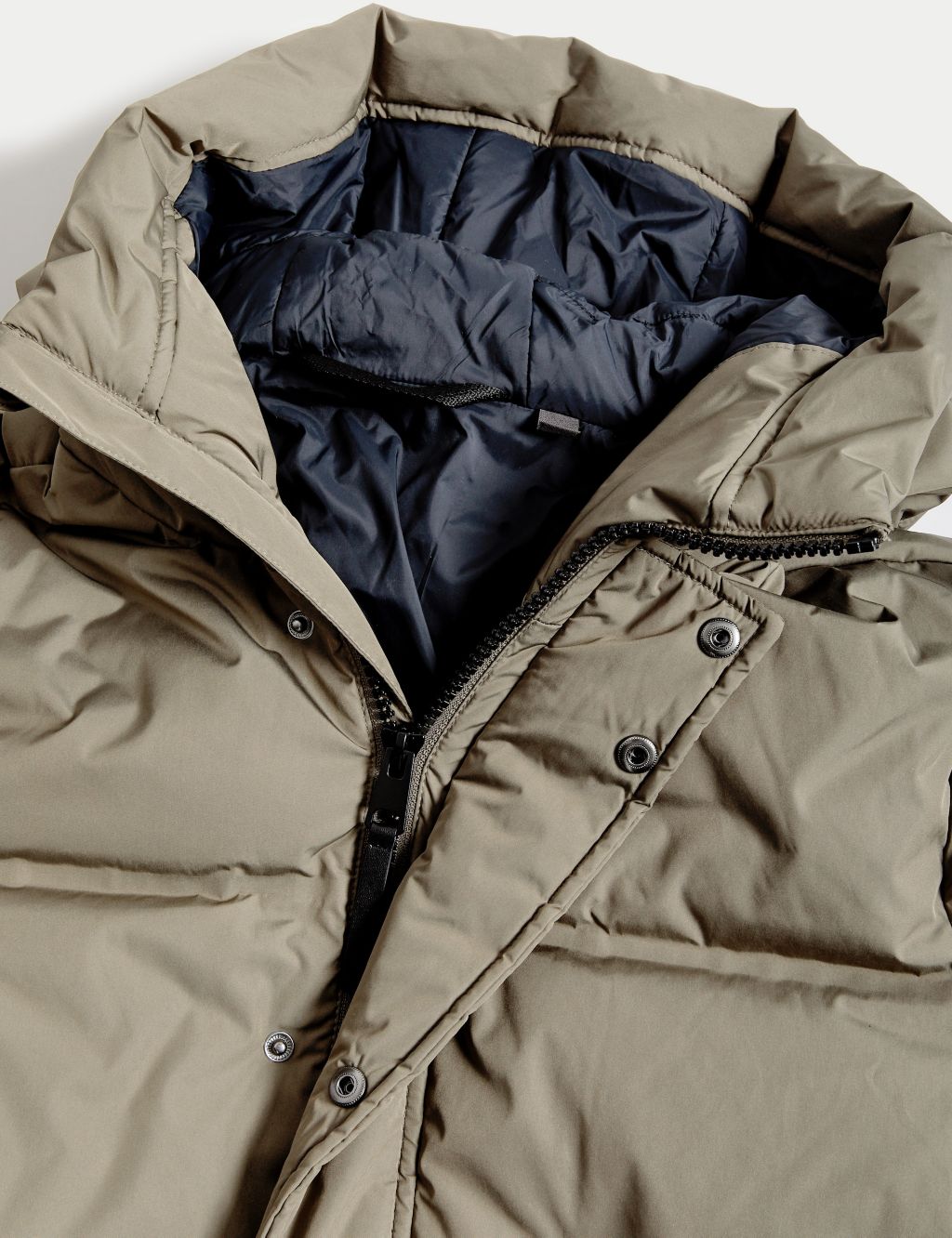 Feather & Down Padded Hooded Puffer Jacket with Stormwear™ image 6
