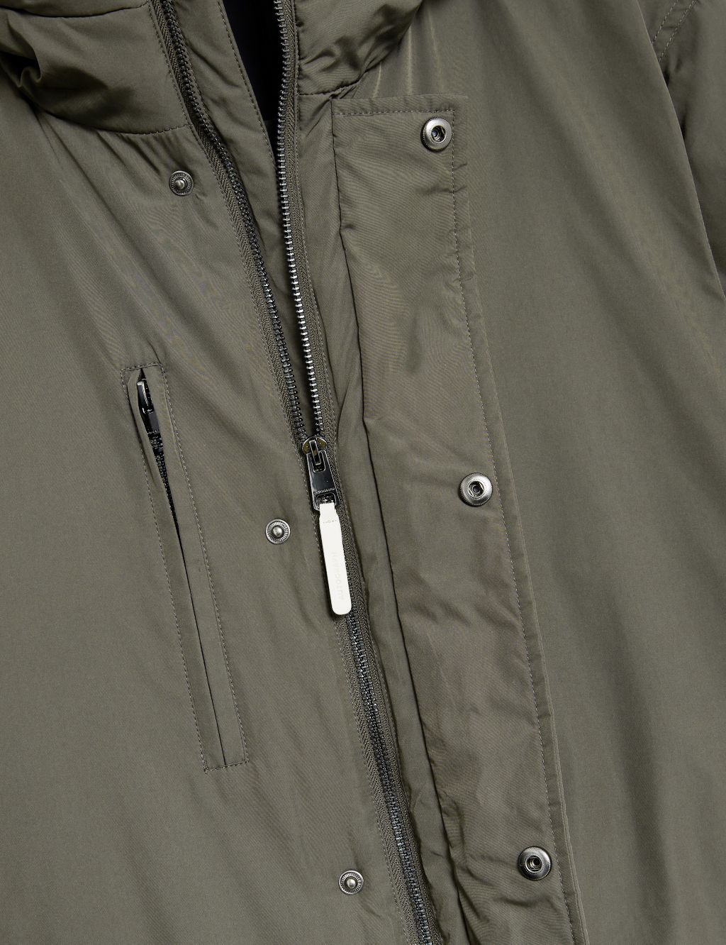 Hooded Feather and Down Parka Jacket with Stormwear™ image 7