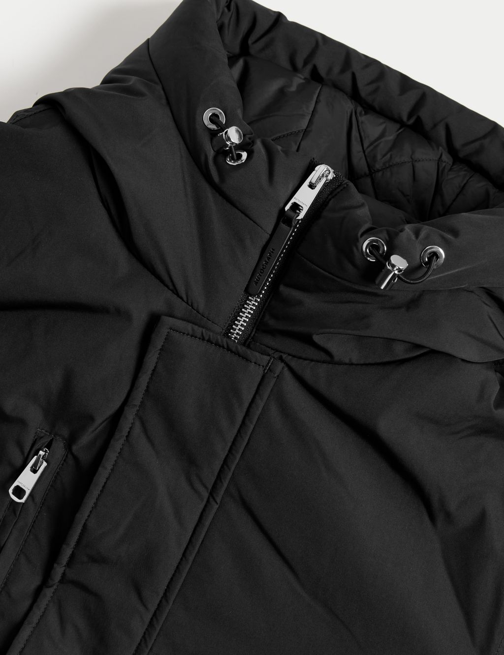 Hooded Feather and Down Parka Jacket with Stormwear™ image 7