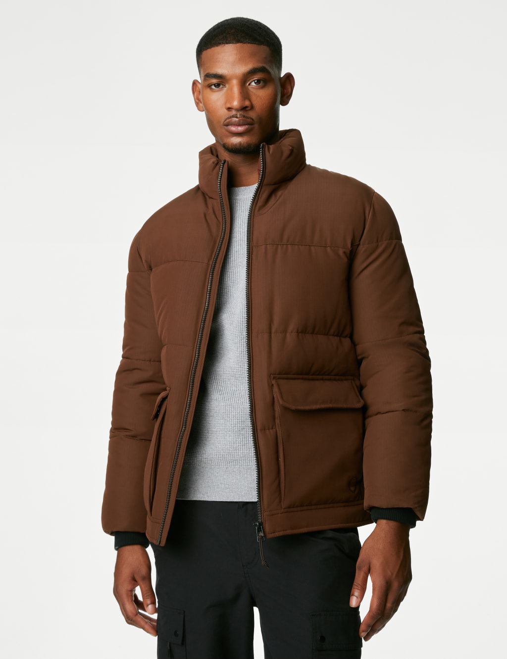 Men's Brown Coats & Jackets M&S