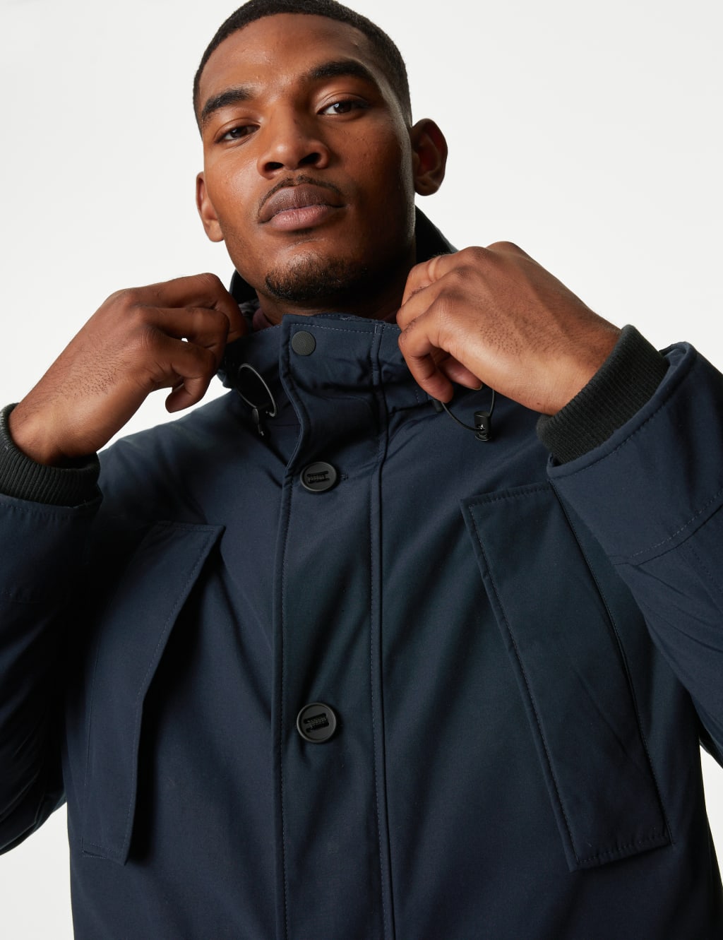Hooded Parka Jacket with Thermowarmth™ image 1