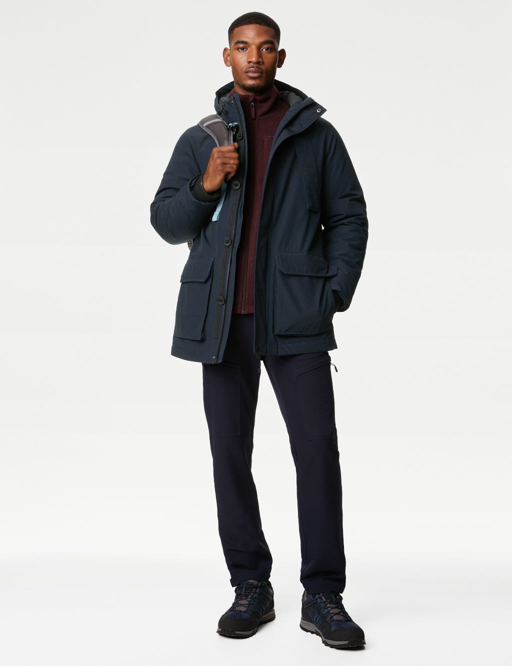 Hooded Parka Jacket with Thermowarmth™ image 4