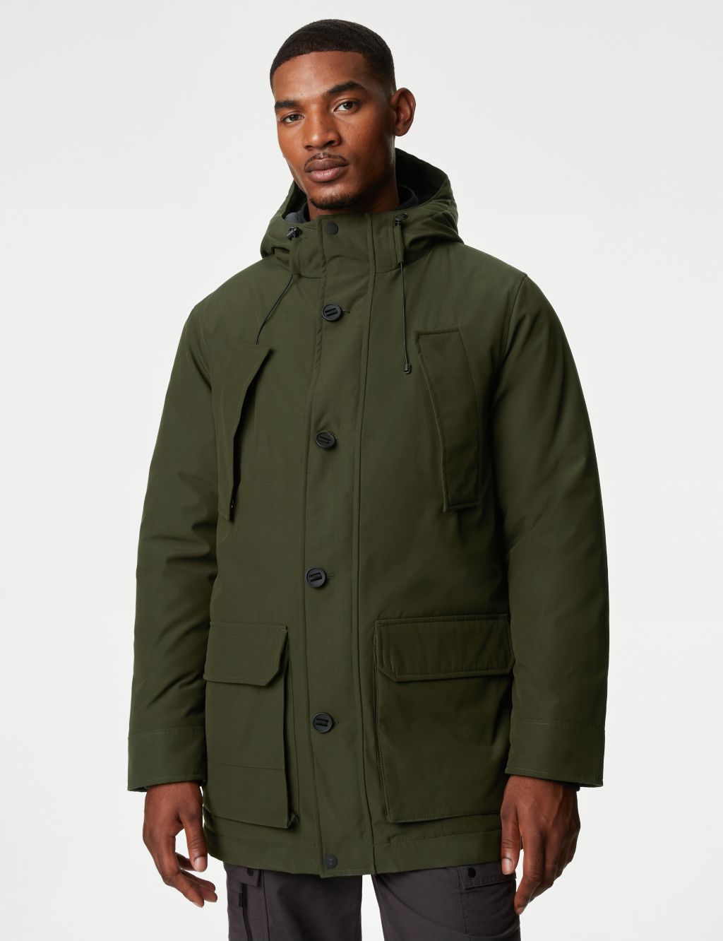 Hooded Parka Jacket with Thermowarmth™ image 1