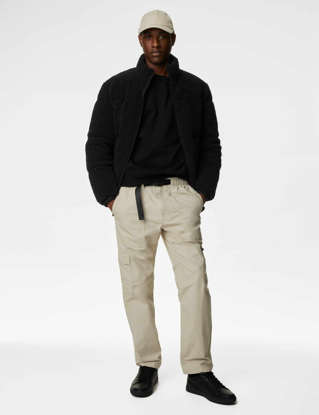 Borg Puffer Jacket with Thermowarmth™ image 3