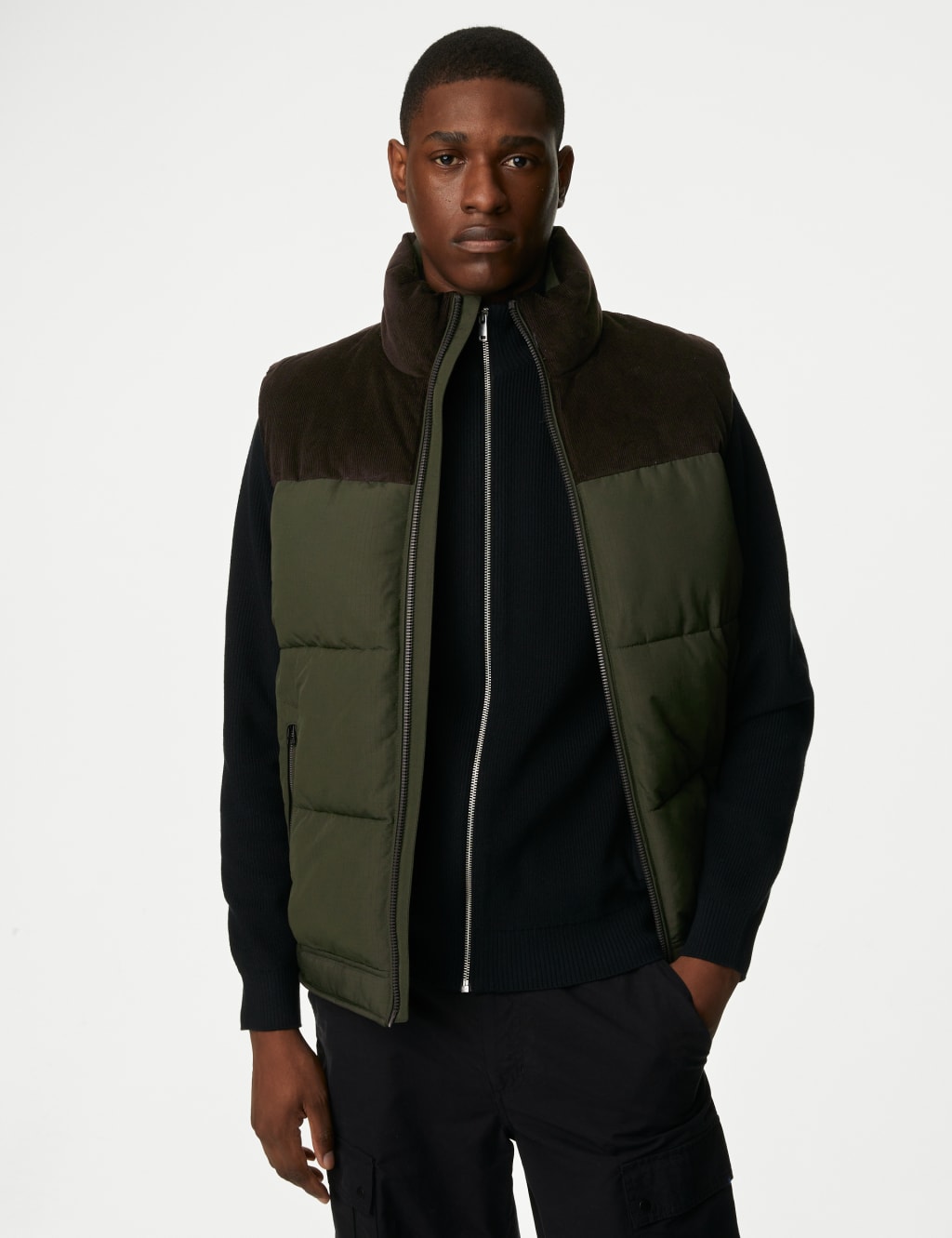 Suit and cheap gilet