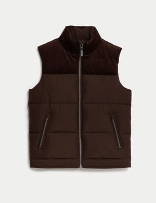 Corduroy Gilet with Thermowarmth™