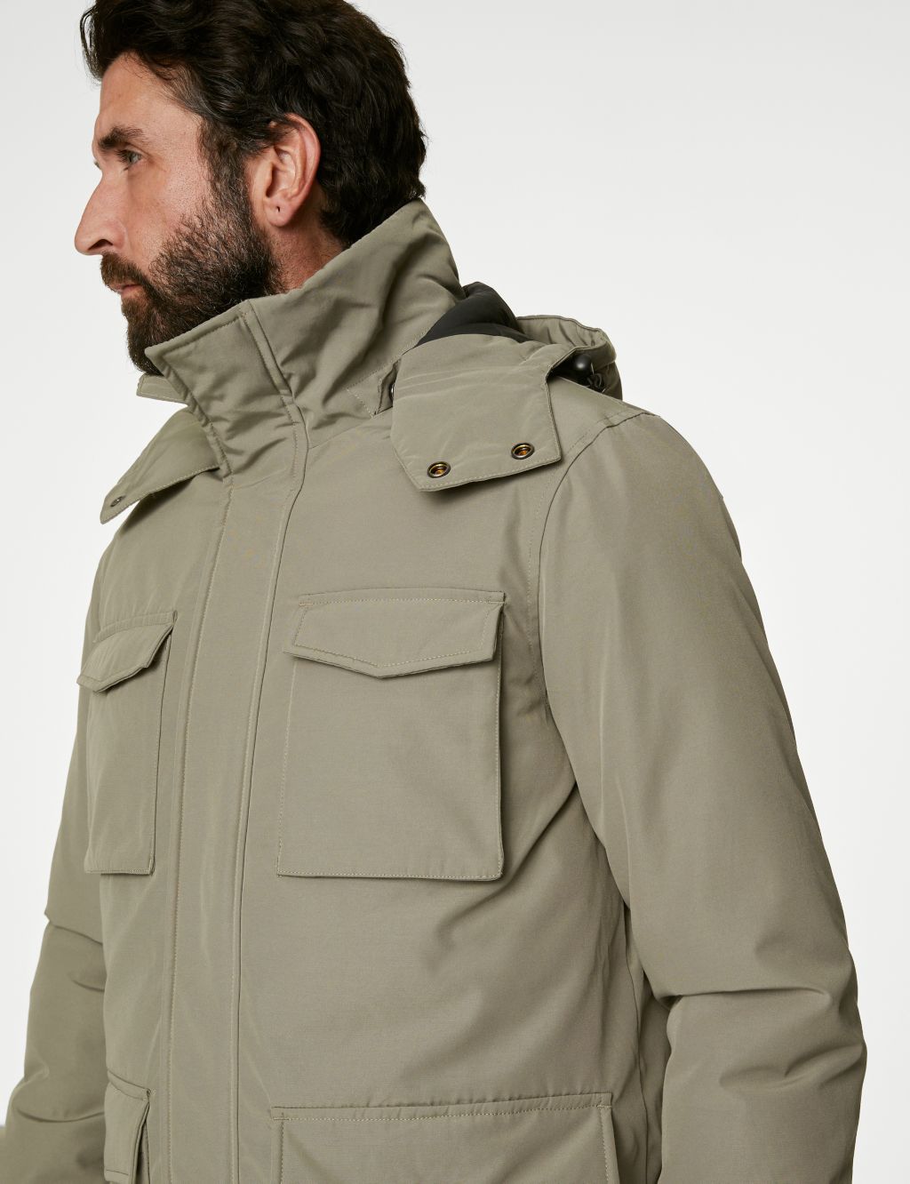 Hooded Puffer Jacket with Thermowarmth™ image 1