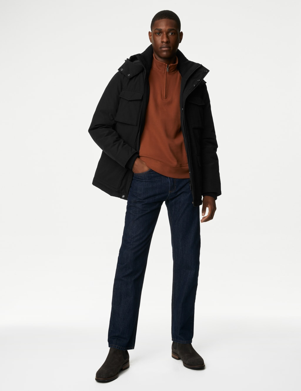 Hooded Puffer Jacket with Thermowarmth™ image 3