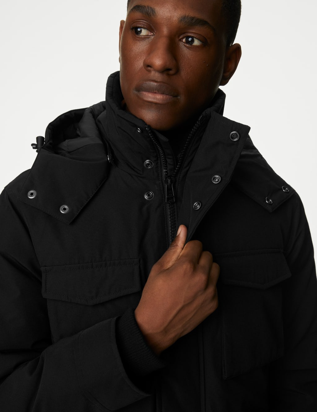 Hooded Puffer Jacket with Thermowarmth™ image 4
