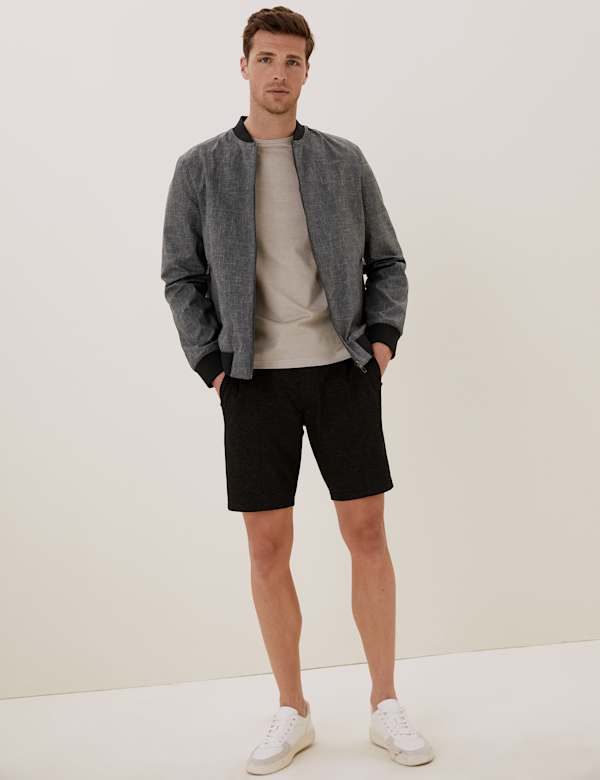 Textured Bomber Jacket Stormwear™