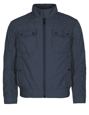 Water Resistant Bomber Jacket | Autograph | M&S